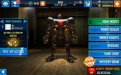 how to install real steel world robot boxing mod apk|world robot boxing unlimited money.